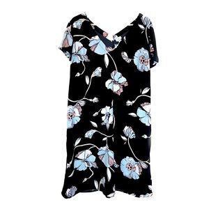 A New Day Floral Straight-line Dress - L